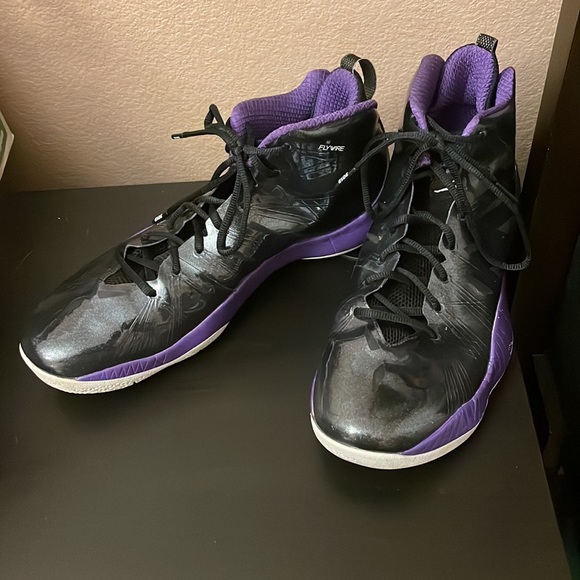 Jordan 2012 Lite Black Club Purple (size 13) Nike - Picture 2 of 10
